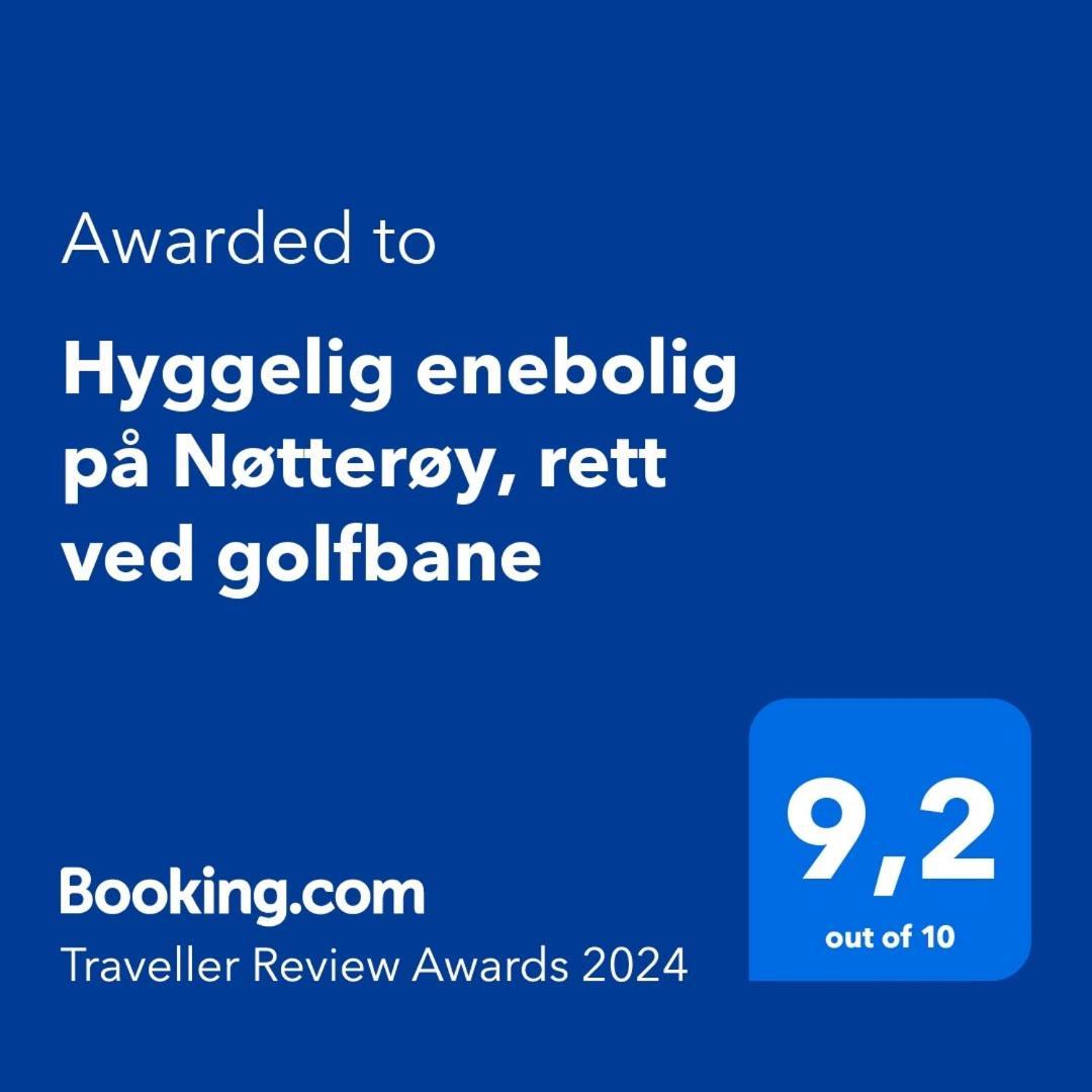 Вілла Hyggelig Enebolig Pa Notteroy, Rett Ved Golfbane Екстер'єр фото